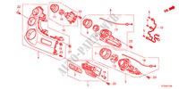 CONTROLO AQUECEDOR(LH) para Honda JAZZ 1.4S     TEMP TIRE 5 portas 5 velocidades manuais 2012