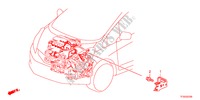 ESTEIO DO ARNES DO MOTOR para Honda JAZZ 1.4S     TEMP TIRE 5 portas 5 velocidades manuais 2012
