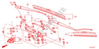 LIMPA PARA BRISAS(D.) para Honda JAZZ 1.4EX 5 portas totalmente automática CVT 2012