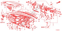 PAINEL INSTRUMENTOS(D.) para Honda JAZZ 1.3S 5 portas 5 velocidades manuais 2012