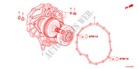 PLACA INTERMEDIA(CVT) para Honda JAZZ 1.4LSH   TEMP TIRE 5 portas totalmente automática CVT 2012