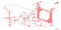 TUBO FLEXIVEL RADIADOR/DEPOSITO RESERVA para Honda JAZZ 1.4EXT 5 portas totalmente automática CVT 2012
