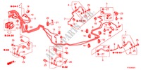 TUBO METALICO TRAVAOES/TUBO FLEXIVEL(D.)(VSA) para Honda JAZZ 1.4EXLT 5 portas 5 velocidades manuais 2012