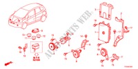 UNIDADE CONTROLO(COMPARTIMENTO MOTOR)(D.) para Honda JAZZ 1.4EX 5 portas totalmente automática CVT 2012