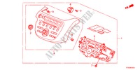 UNIDADE DE AUDIO(LH) para Honda JAZZ 1.4ES    TEMP TIRE 5 portas totalmente automática CVT 2012