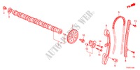 ARVORE CAMES/CORRENTE ARVORE CAMES para Honda JAZZ HYBRID IMA-S    TEMP TIRE 5 portas totalmente automática CVT 2012
