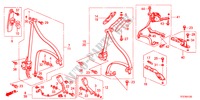 CINTOS SEGURANCA para Honda JAZZ HYBRID IMA-H    TEMP TIRE 5 portas totalmente automática CVT 2012
