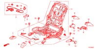 COMP. BANCO FR.(E.)(2) para Honda JAZZ HYBRID IMA-S    TEMP TIRE 5 portas totalmente automática CVT 2012