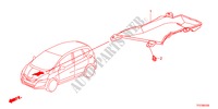 CONDUTA ARREFECIMENTO para Honda JAZZ HYBRID IMA-H    TEMP TIRE 5 portas totalmente automática CVT 2012
