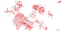 EMBRAIAGEM ARRANQUE para Honda JAZZ HYBRID IMA      TEMP TIRE 5 portas totalmente automática CVT 2012