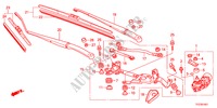 LIMPA PARA BRISAS(LH) para Honda JAZZ HYBRID IMA-H    TEMP TIRE 5 portas totalmente automática CVT 2012