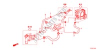 TUBO FLEXIVEL LAVA para Honda JAZZ HYBRID IMA-S 5 portas totalmente automática CVT 2012