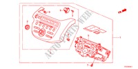 UNIDADE DE AUDIO(LH) para Honda JAZZ HYBRID IMA-S    TEMP TIRE 5 portas totalmente automática CVT 2012