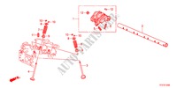 VALVULA/BALANCEIRO para Honda JAZZ HYBRID IMA      TEMP TIRE 5 portas totalmente automática CVT 2012