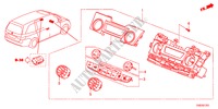 COMANDO AR CONDICIONADO AUTOMATICO para Honda ODYSSEY EXL 5 portas automática de 5 velocidades 2011