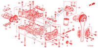 BOMBA OLEO(2.4L) para Honda ACCORD 2.4 EX 4 portas automática de 5 velocidades 2009