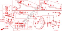 BOMBA PRINCIPAL TRAVOES/ SERVO FREIO(LH) para Honda ACCORD 2.0 ELEGANCE 4 portas automática de 5 velocidades 2009
