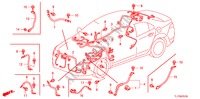 CABLAGEM(1) (D.) para Honda ACCORD 2.4 TYPE S 4 portas automática de 5 velocidades 2009