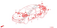 CABLAGEM(2) (LH) para Honda ACCORD 2.2 EXECUTIVE 4 portas automática de 5 velocidades 2009