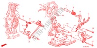 FORQUILHA(DIESEL) para Honda ACCORD 2.2 EX 4 portas automática de 5 velocidades 2009