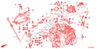 INDICADOR NIVEL OLEO/TUBO METALICO ATF para Honda ACCORD 2.0 EXECUTIVE 4 portas automática de 5 velocidades 2009