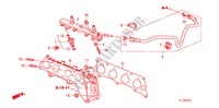 INJECTOR COMBUSTIVEL(2.4L) para Honda ACCORD 2.4 S 4 portas automática de 5 velocidades 2009