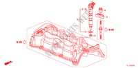 INJETOR(DIESEL) para Honda ACCORD 2.2 EX-GT 4 portas automática de 5 velocidades 2009