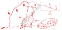 LAVA PARA BRISAS(1) para Honda ACCORD 2.4 S 4 portas automática de 5 velocidades 2009