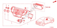 MODULO CENTRAL (NAVEGACAO) para Honda ACCORD 2.0 EX 4 portas automática de 5 velocidades 2009