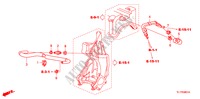 TUBO RESPIRACAO(2.4L) para Honda ACCORD 2.4 TYPE S 4 portas automática de 5 velocidades 2009