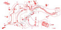 AR CONDICIONADO(MANGUEIRAS/TUBOS)(2.0L)(D.) para Honda ACCORD 2.0 ES 4 portas automática de 5 velocidades 2011