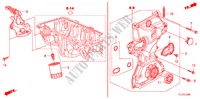 BOMBA OLEO(2.0L) para Honda ACCORD 2.0 ES 4 portas automática de 5 velocidades 2011