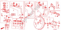 BOMBA PRINCIPAL TRAVOES/SERVO FREIO(D.) para Honda ACCORD 2.0 ES 4 portas automática de 5 velocidades 2011