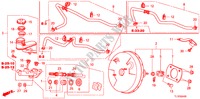 BOMBA PRINCIPAL TRAVOES/SERVO FREIO(LH) para Honda ACCORD 2.0 EXECUTIVE 4 portas automática de 5 velocidades 2011