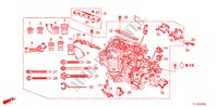 CABLAGEM MOTOR(2.0L) para Honda ACCORD 2.0 S 4 portas 6 velocidades manuais 2010
