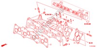 COLECTOR ADMISSAO(DIESEL) para Honda ACCORD 2.2 EX 4 portas 6 velocidades manuais 2010