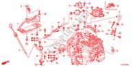 INDICADOR NIVEL OLEO/TUBO METALICO ATF para Honda ACCORD 2.0 ES 4 portas automática de 5 velocidades 2011