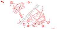 OLHAL(TRASEIRA) para Honda ACCORD 2.0 ES 4 portas automática de 5 velocidades 2011