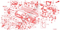 PAINEL INSTRUMENTOS(D.) para Honda ACCORD 2.0 ES 4 portas automática de 5 velocidades 2011