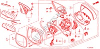 RETROVISOR para Honda ACCORD 2.0 ES 4 portas automática de 5 velocidades 2011