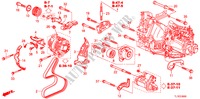 SUPORTE FIXACAO MOTOR(DIESEL) para Honda ACCORD 2.2 EX 4 portas 6 velocidades manuais 2010