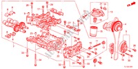 BOMBA OLEO(2.4L) para Honda ACCORD 2.4 TYPE S 4 portas 6 velocidades manuais 2012