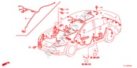 CABLAGEM(3)(LH) para Honda ACCORD 2.4 TYPE S 4 portas 6 velocidades manuais 2012
