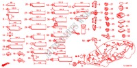 CINTA CABLAGEM/SUPORTE(LH) para Honda ACCORD 2.2 ELEGANCE 4 portas 6 velocidades manuais 2012