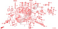 CORPO CAIXA VELOCIDADES(DIESEL) para Honda ACCORD 2.2 TYPE S-H 4 portas 6 velocidades manuais 2012