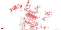 FILTRO AR(DIESEL) para Honda ACCORD 2.2 ELEGANCE 4 portas automática de 5 velocidades 2012