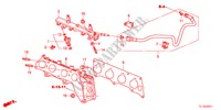 INJECTOR COMBUSTIVEL(2.4L) para Honda ACCORD 2.4 S 4 portas 6 velocidades manuais 2012
