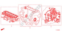 KIT JUNTAS(2.0L) para Honda ACCORD 2.0 ELEGANCE 4 portas 6 velocidades manuais 2012