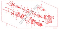 MOTOR ARRANQUE(DENSO)(2.0L) para Honda ACCORD 2.0 EX 4 portas 6 velocidades manuais 2012