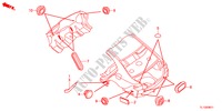 OLHAL(TRASEIRA) para Honda ACCORD 2.0 ELEGANCE 4 portas 6 velocidades manuais 2012